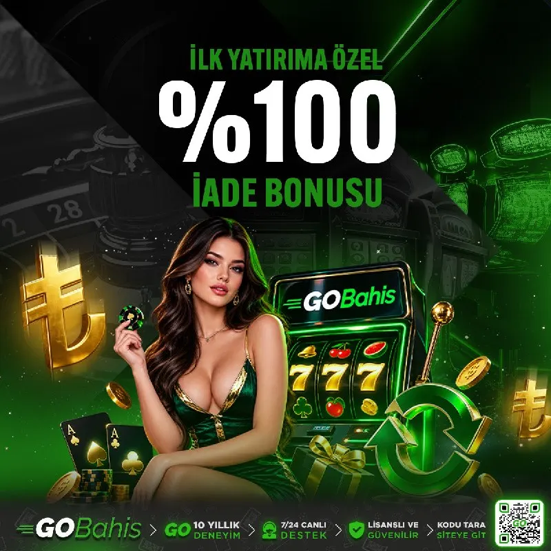 📢 GOBahis'te İlk Yatımını Yap Dilediğin Gibi Oyna, Kaybedersen %💯 İade Bonusu Seni…