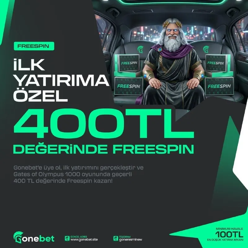 🎉 400₺ HOŞ GELDİN HEDİYESİ 💳 İlk yatırıma özel! ⚡️ Gates of Olympus 1000'de 🎁 400₺…