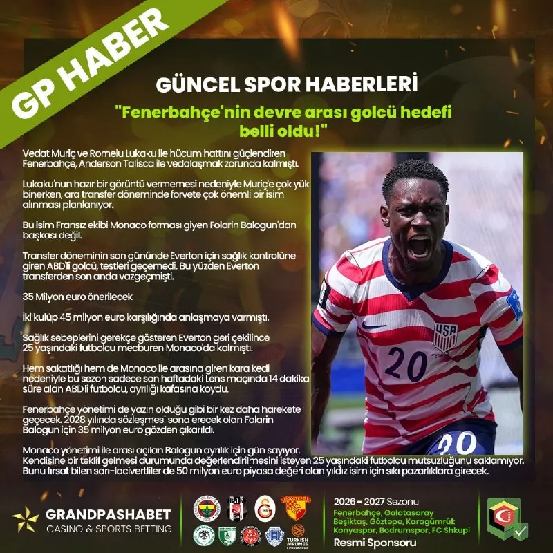 ⚡️⚡️⚡️⚡️⚡️ ⚡️⚡️⚡️⚡️⚡️⚡️ ➡️ En Güncel Haberler #Grandpasha'da!⬅️ ✏️''Fenerbahçe'nin devre…
