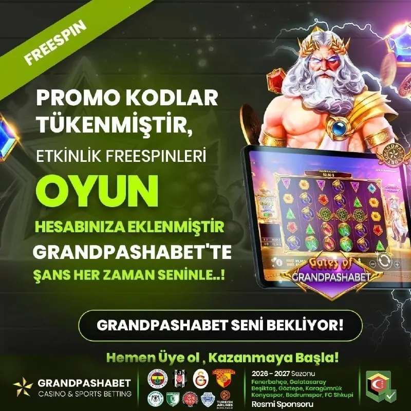 ❤️ Göstermiş olduğunuz yoğun ilgiye teşekkür ederiz; Promo kodlarımız tükenmiştir…
