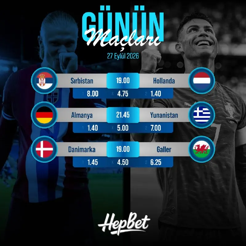 ⚽️Günün Öne Çıkan Maçları! 🏆Bugün Çılgın Oranlı Maçlar Kazanç İçin Seni Bekliyor 🔥Hemen…