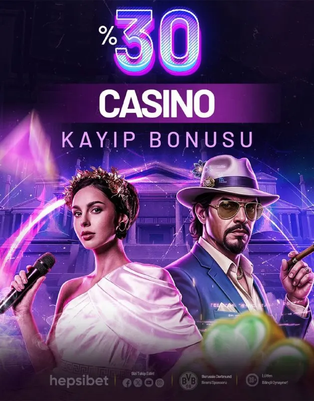 🎰 Hepsibet'te %30 Casino Kayıp Bonusu! 🌟 Hepsibet ile şansını dene, kayıplarını telafi…