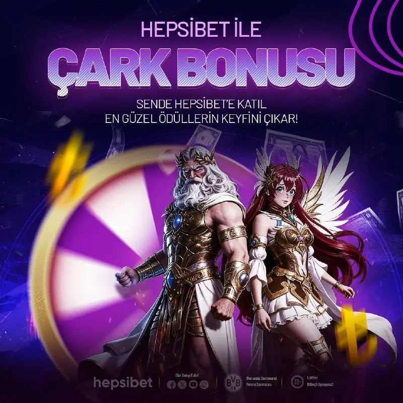 🎉 Hepsibet Çark Bonusu ile kazanç fırsatları seni bekliyor! 🔴Şansını Çevir, Kazanmayı…