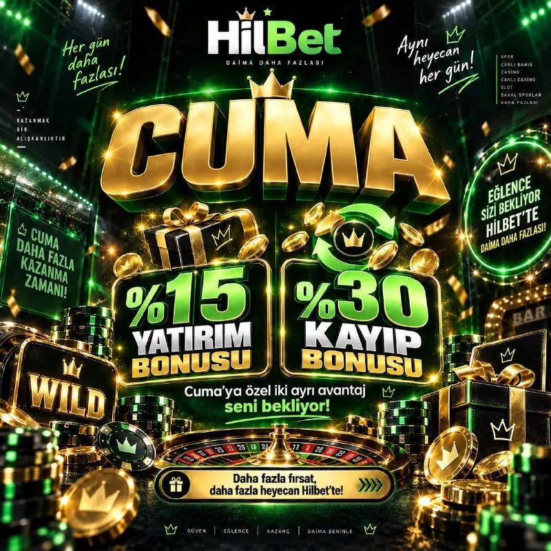 🟢🟢🟢🟢 🟢🟢🟢🟢🟢🟢🟢🟢🟢 ❗️ 📢 CUMA’YA ÖZEL ÇİFTE BONUS❗️ 🎁 💯1️⃣5️⃣ YATIRIM BONUSU 🎁 💯3️⃣0️⃣ KAYIP…