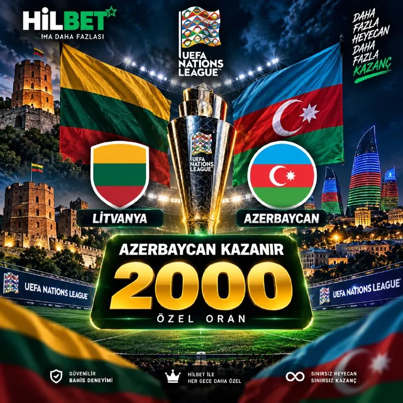 🔢🔢🔢🔢 🅰🅰🅰🅰 🤩 🇪🇺🇱🇹 LİTVANYA 🏆AZERBAYCAN 🇦🇿 📊 Bahis Tercihi: 🇦🇿 AZERBAYCAN KAZANIR 🔢🔢🔢🔢 ORAN…