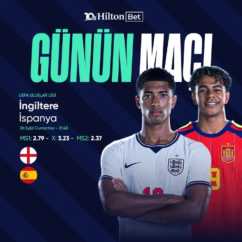 🔤 GÜNÜN MAÇI ! 🏆 UEFA Uluslar Ligi'nde İngiltere ve İspanya karşı karşıya geliyor…