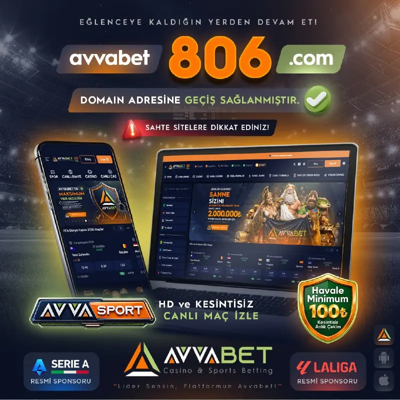 📢 AVVABET GİRİŞ ADRESİ GÜNCELLENDİ 🌐 Yeni giriş adresimiz: 👉 www.avvabet806.com 🔐 Güncel…