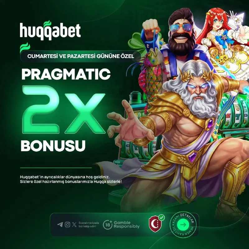 ⭐️CUMARTESİ VE PAZARTESİ GÜNÜNE ÖZEL %100 BONUS FIRSATI! ⭐️ 🏆Yatırımını yap, 2 KAT BAKİYE…