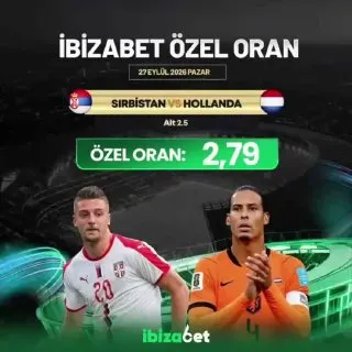 🔥İBİZABET ÖZEL ORAN FIRSATI! 🔥 Bugünün öne çıkan maçında özel oran yayında! 😋 🇷🇸…