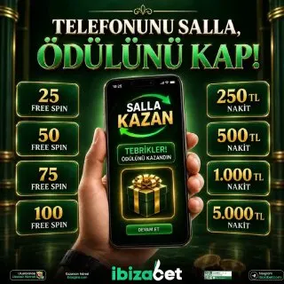 🤑SALLA ~ KAZAN!🤑 🔐Kodunu gir, telefonunu salla sana özel ödülünü hemen kap! 🎉Yatırım…
