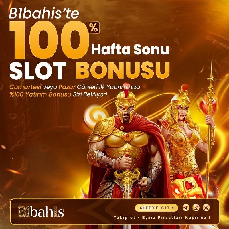 Y A Ş A S I N H A F T A S O N U % 100 ÖZEL SLOT BONUSU 🔥 5000 TL ' ye Kadar Yatırım…