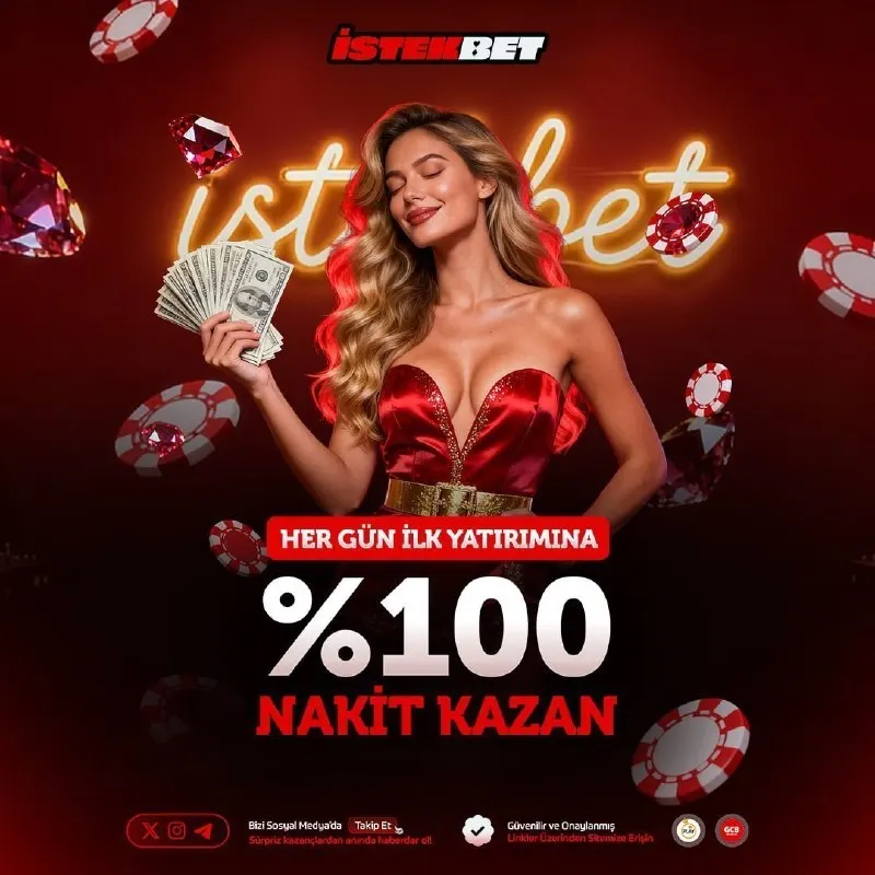 ⚡️😀😀😀😀⚡️ 💵 İSTEK'TE HERGÜN İLK YATIRIMA %100 NAKİT!💵 ➡️ Bu bonustan minimum 1.000₺…
