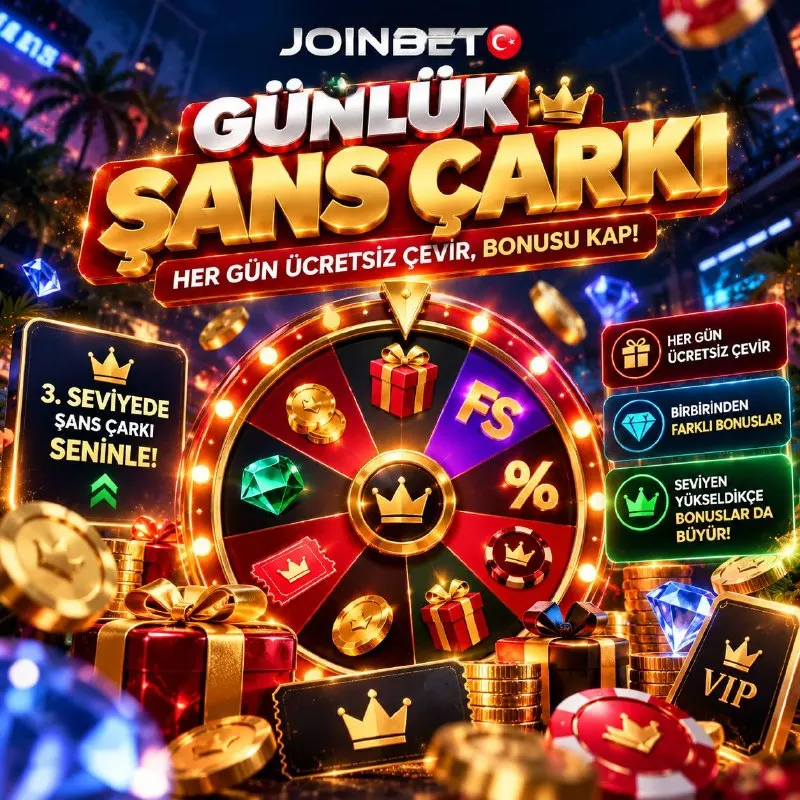 🎰 GÜNLÜK ŞANS ÇARKI — ŞANSINI HER GÜN DENE! 🧡Sadakat Programı’nda 3. seviyeye ulaştığında…