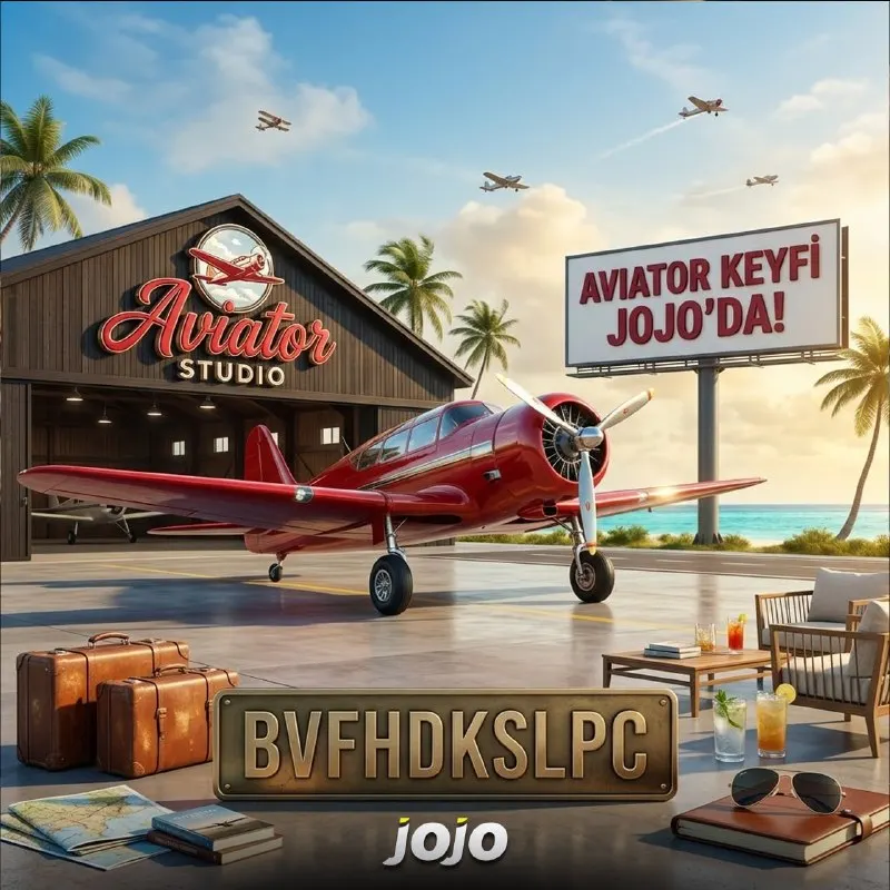 🔥 Uçuş rotası belli: Jojo! ✈️ Aviator heyecanı başlıyor. Şimdi uçuş zamanı! 💚 Jojo'ya Git…