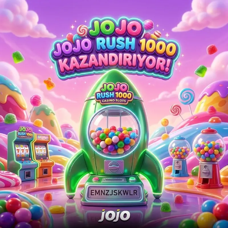 🍭 Jojo Rush 1000 Kazandırıyor 🤑 🔥 5.000 kişilik kod şimdi sizlerle! 💚 Jojo'ya Git 👍…