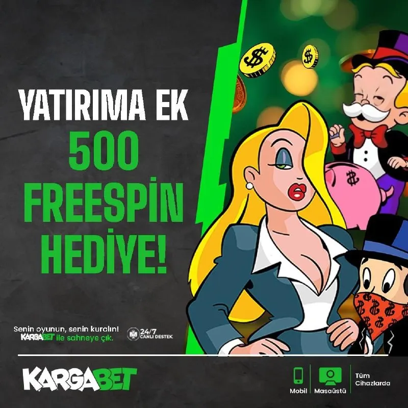 ⭐ Her Yatırımına Ek 🐲🐲🐲 🐲🐲 Hediye! #KargaBet'de fırsatlar büyüyor! Yatırımını yap, 🐲🐲🐲…