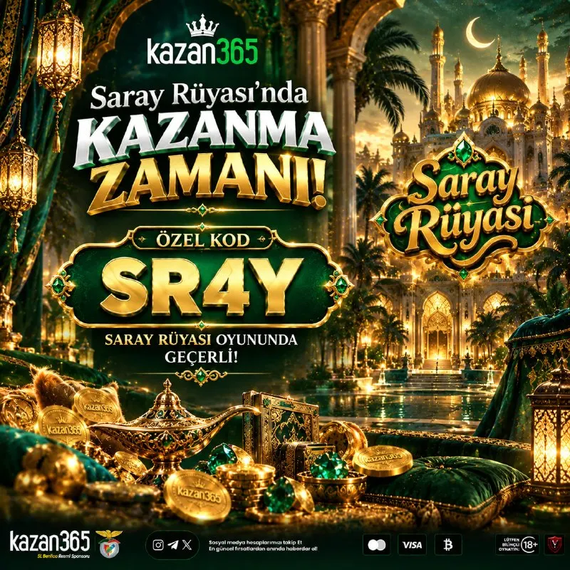 🔠🔠🔠 🔠🔠🔠🔠🔠🔠🔠🔠🔠 🫰 KOD: SR4Y ➡ 200 Freespin ➡ Bet değeri: 2₺ ➡ Saray Rüyası oyununda…