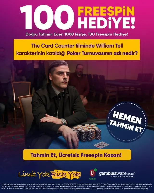 🎬 SİNEMA BİLGİNE GÜVENİYOR MUSUN? 🎬 Poker masası hazır, soru belli… Şimdi sıra sende! 🤔…