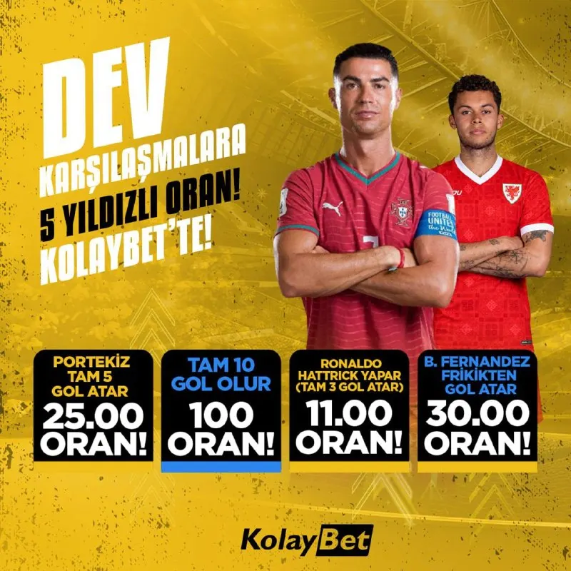 🇵🇹🔥 PORTEKİZ – GALLER 🇬🇧 Yıldızlar sahnede, heyecan zirvede! ⚽️🔥 Futbolun yıldız…