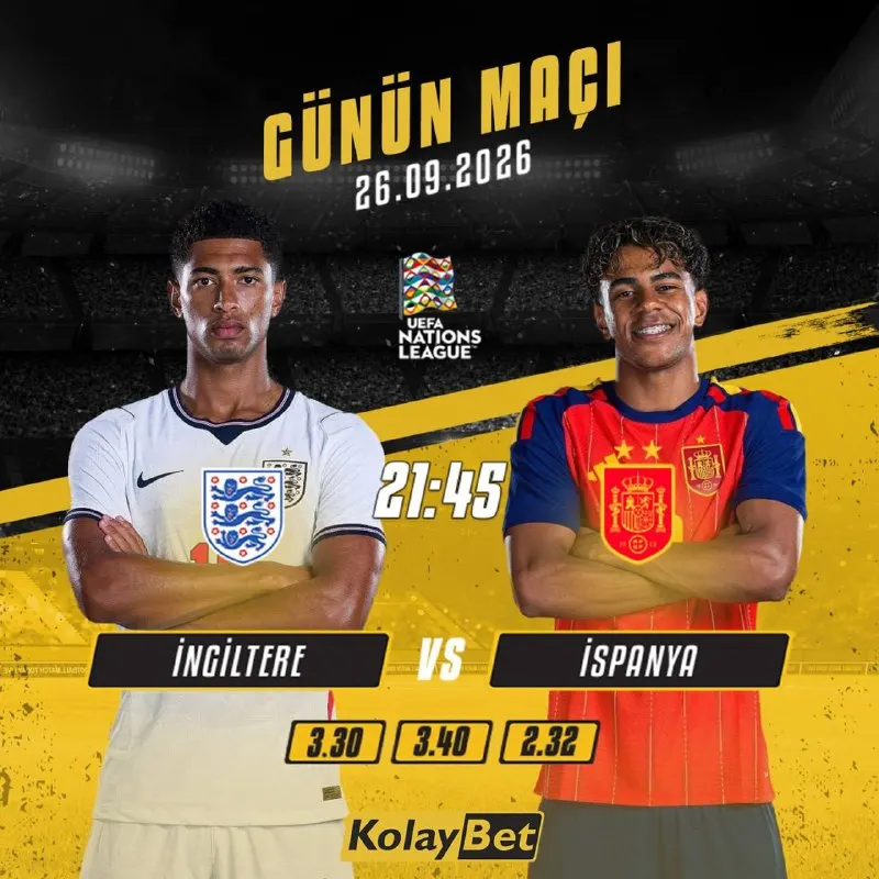 🔥⚽️ GÜNÜN MAÇI | 26 EYLÜL 2026 🏆 UEFA Nations League heyecanında günün dikkat çeken…
