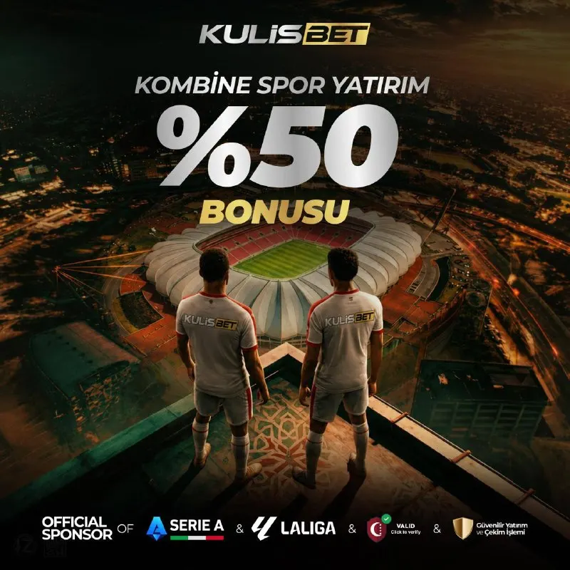 🎈 %50 KOMBİNE SPOR BONUSU! KULİSBET İLE KAZANMAYA VAR MISIN? 🏆 🚀 Spor tutkunları buraya!…