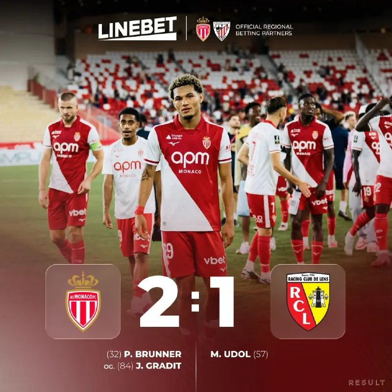🇫🇷 AS Monaco - Lens 🇫🇷 Our French partners won and are currently the sole leaders of the…