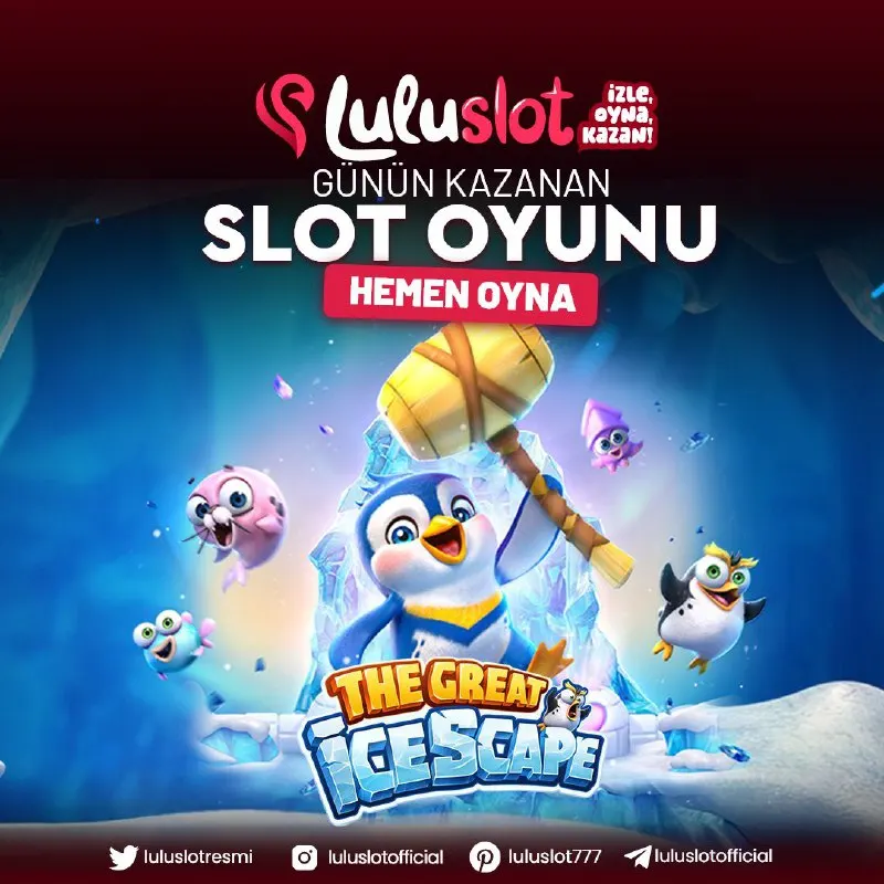 ❄️🐧 THE GREAT ICESCAPE: BUZLARIN ALTINDAKİ HAZİNEYİ ÇIKAR! 🐧❄️ Luluslot’ta dondurucu bir…