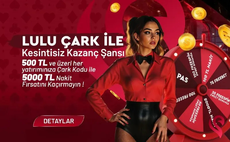 LULU ÇARK İLE HER DÖNÜŞTE KAZAN! 🎡 Açıklama: Yatırımın kazanca, kazancın ödüle dönüşüyor!…