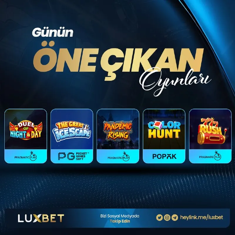 🚀 En Çok Kazandıran Oyunlar Sizlerle! 💎 Günün Öne Çıkan Oyunlarında Artırılmış RTP…
