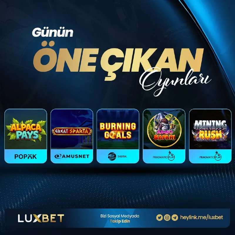 🚀 En Çok Kazandıran Oyunlar Sizlerle! 💎 Günün Öne Çıkan Oyunlarında Artırılmış RTP…