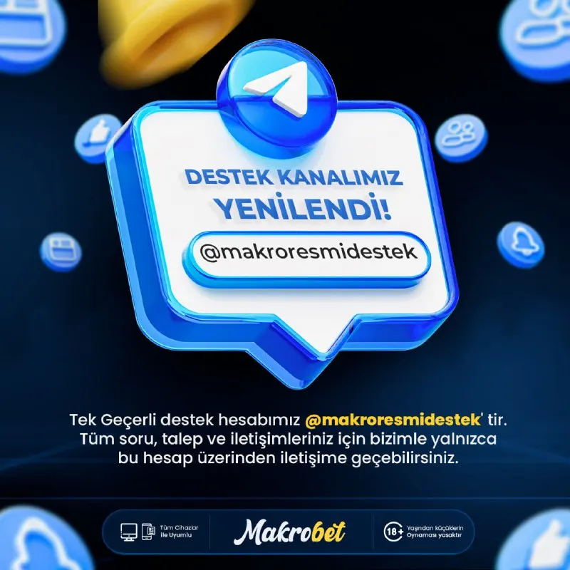 ❗️❗️❗️ 〽️ Destek kanalımız yeni hesap ile sizlerin hizmetinde! 〽️ Resmi ve tek gerçek…