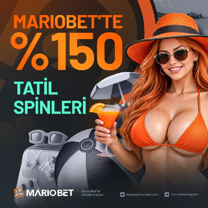 MARİOBET’TE %150 TATİL SPİNLERİ ➡️2000₺ Yatırımlarınıza kadar geçerli... ➡️Fire Hot 5…