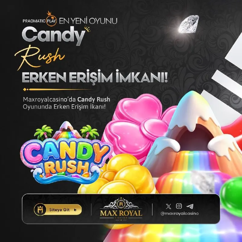 ⚡️⚡️⚡️⚡️⚡️ 🔞🔞🔞Pragmatic Play'in En Yeni Oyunu 🕹 Candy Rush 🥳 Erken Erişim ile Şimdi…