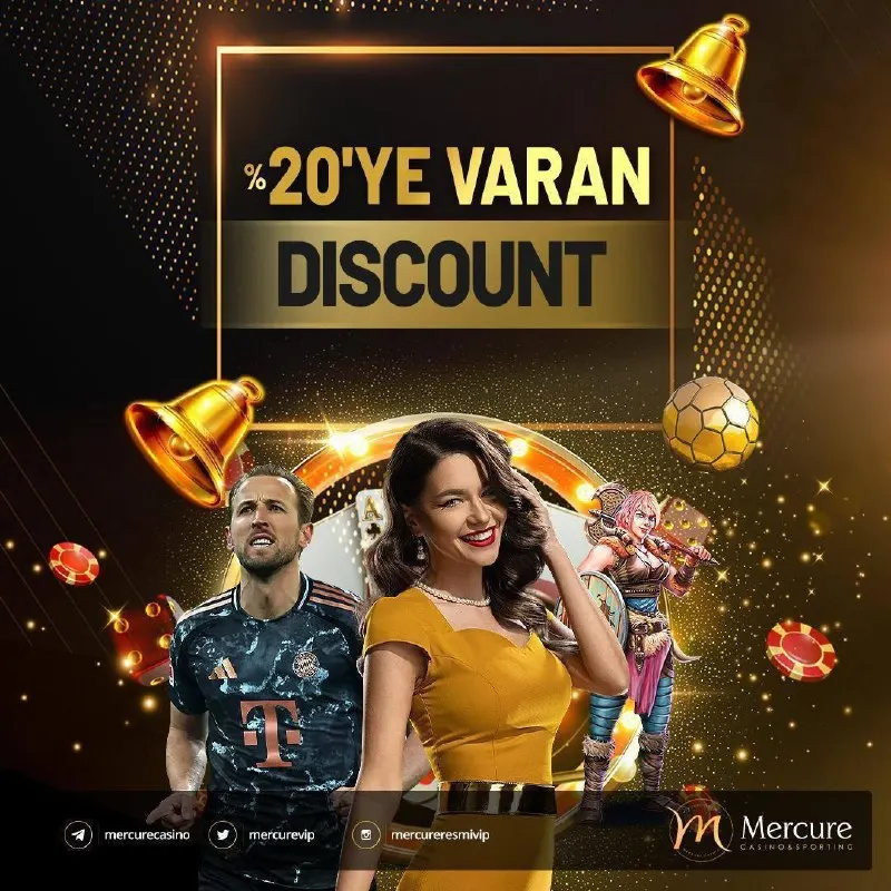🔤🔤🔤🔤🔤🔤🔤 🔤🔤🔤🔤🔤🔤 💎 MERCURE’DE KAYBETMEK YOK! 💰 Mercure Casino’da 🔣2️⃣0️⃣’ye varan DISCOUNT…