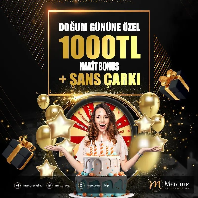 🔤🔤🔤🔤🔤🔤🔤 🔤🔤🔤🔤🔤🔤 🎉 Doğum Gününe Özel Sürpriz! 🎂 🎁Mercure Casino’da doğum günün çok daha…