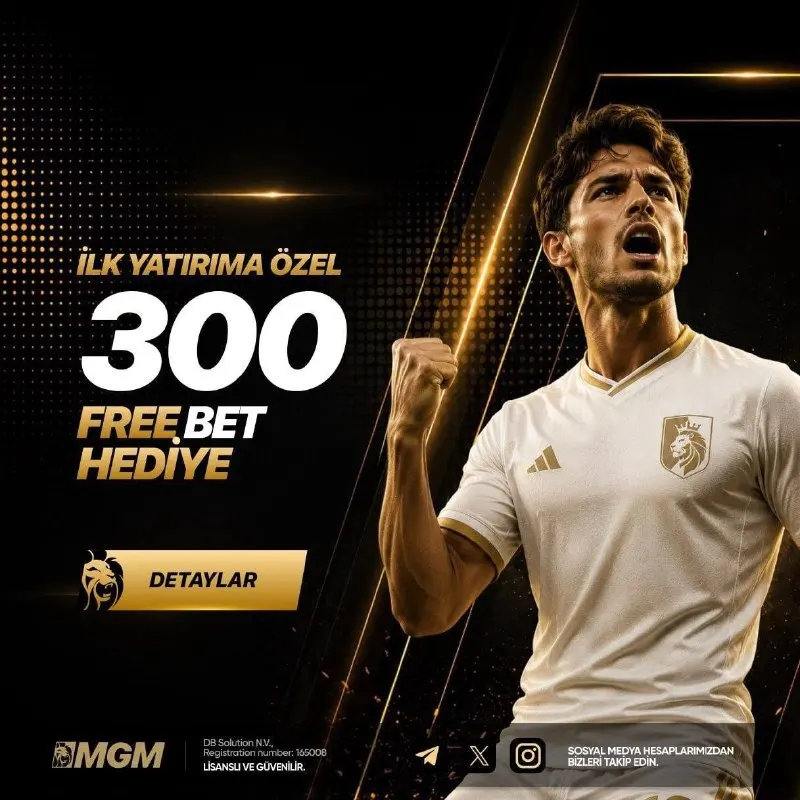 ⭐ MGM Bahis'ten İlk Yatırıma Özel 300₺ Free Bet! ⭐ 300₺ Değerinde Free Bet Hediye! ⭐…