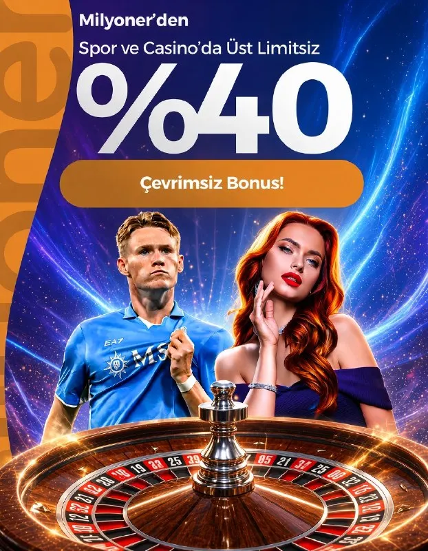 ⚠️BÖYLE BONUS BAŞKA YERDE YOK ⚠️ ➕➕MİLYONER'DE HER YATRIMA ÇEVRİMSİZ %40 BONUS İMKANI ‼️…