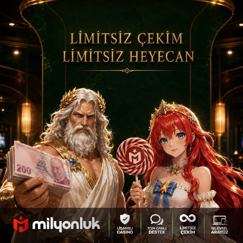 💸 Limitsiz Çekim, Limitsiz Heyecan! 🤑 Kazancını bekletmeyen, heyecanı hiç bitirmeyen…