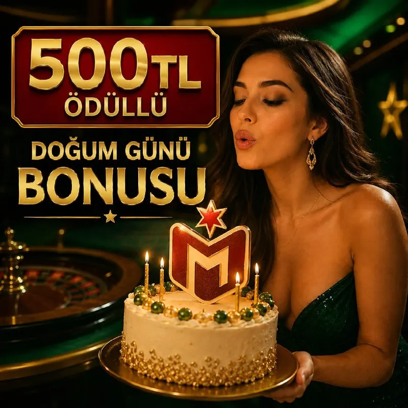 5️⃣0️⃣0️⃣ 🤩🤩 Doğum Günü Bonusu 🎁 🥳🎁 Doğum günleri Milyonluk'da her zamankinden daha özel!…