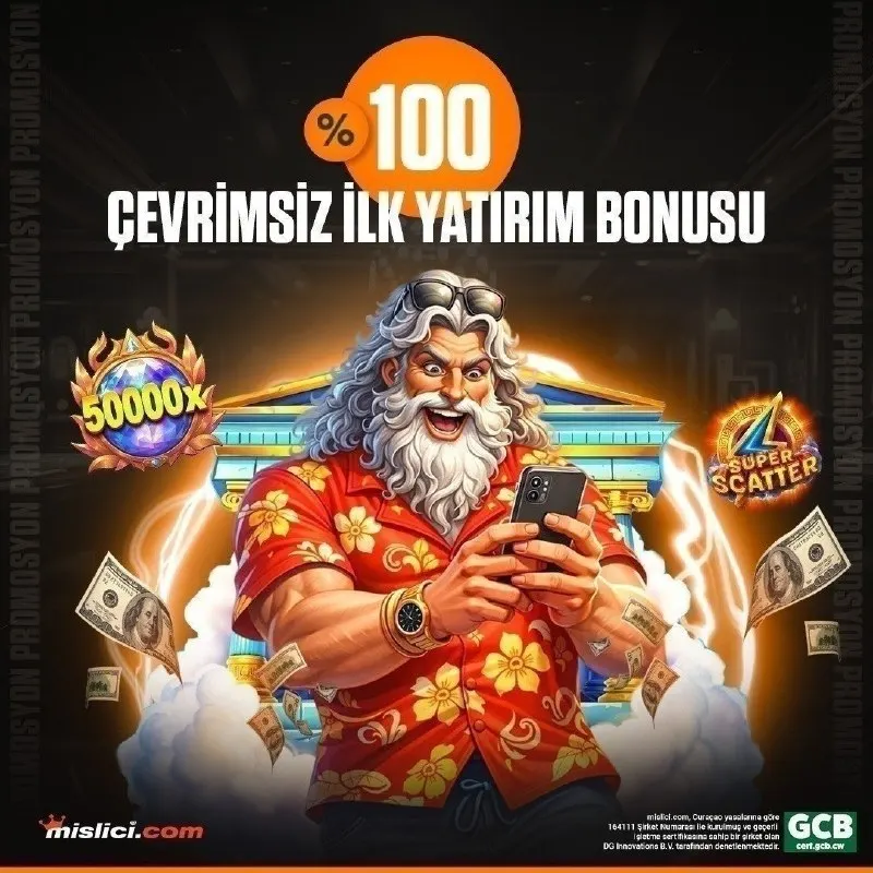 Mislici’de Yeni Bonus, Yeni Heyecan! 🔥 İlk yatırımına özel %100 bonus seni bekliyor! 💵…