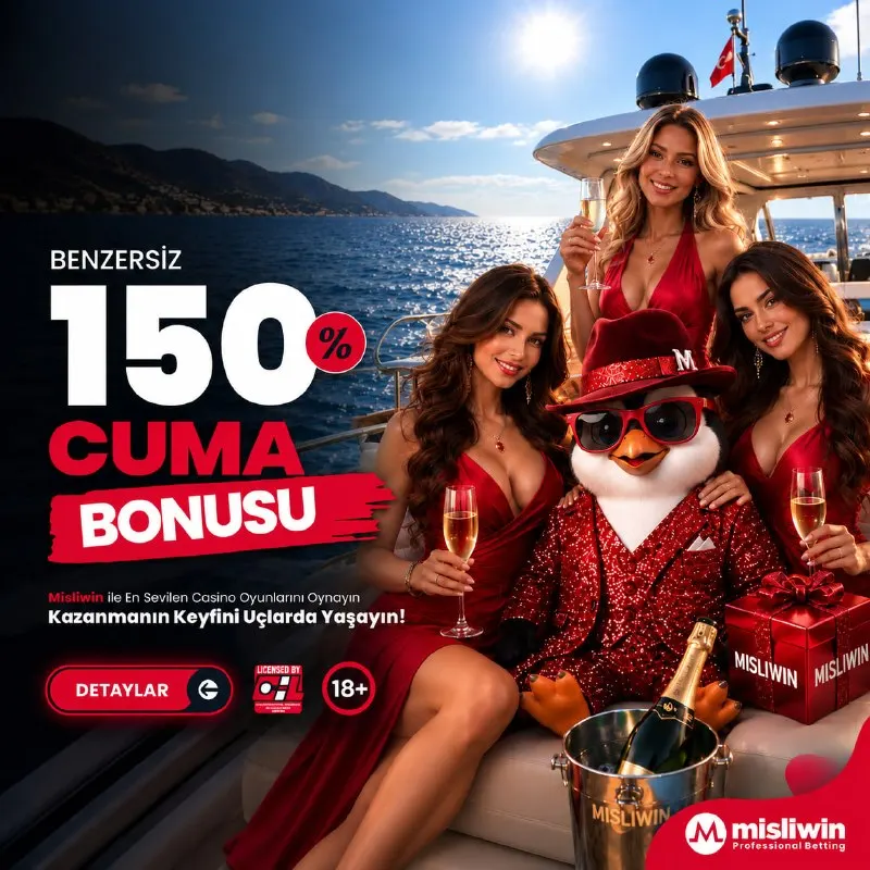 Risksiz Cuma da misli misli kazançlar, misli misli bonuslar Misliwin'den sizlere💰 🪙 %150…