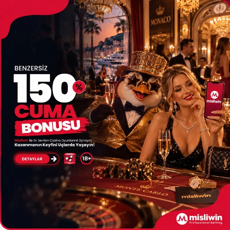 Risksiz Cuma da misli misli kazançlar, misli misli bonuslar Misliwin'den sizlere💰 🪙 %150…