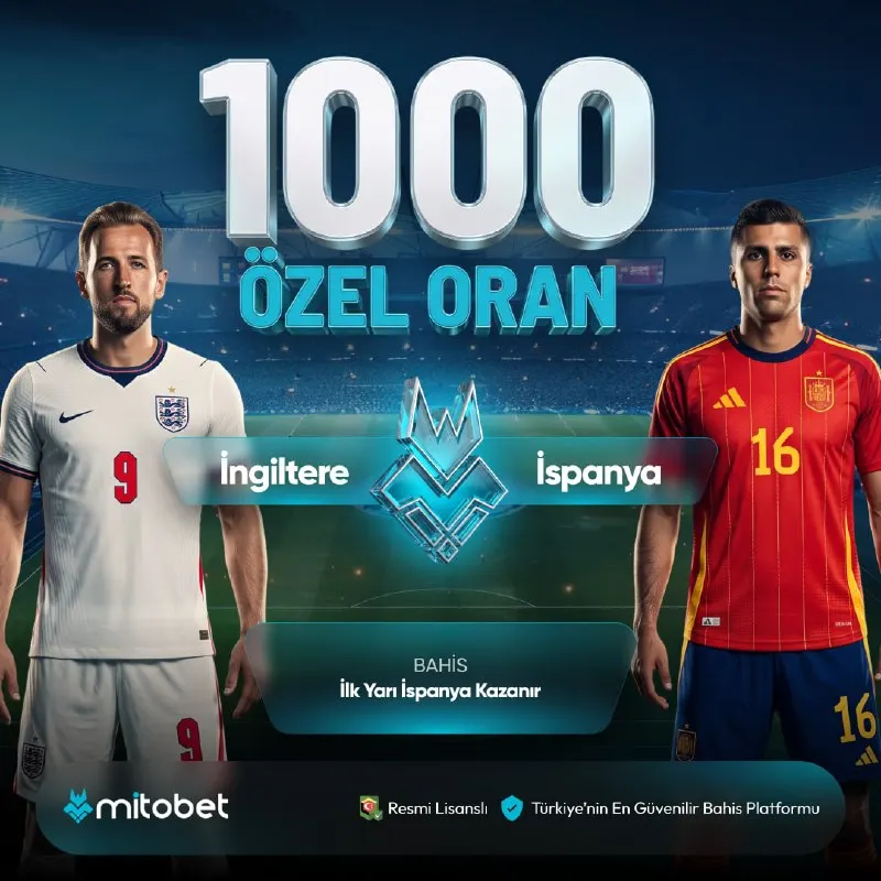 🌌🌌🌌🌌 🌌🌌🌌🌌 💚 Futbolun Heyecanı Mitobet ile yaşanır ! 👑 İngiltere - İspanya 💵 İlk Yarı…