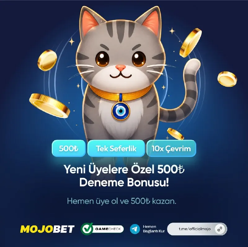 ⭐ YENİ ÜYELERE ÖZEL 500₺ DENEME BONUSU MOJOBET’TE! ⭐ Üyeliğini oluştur, ayrıcalıklı…