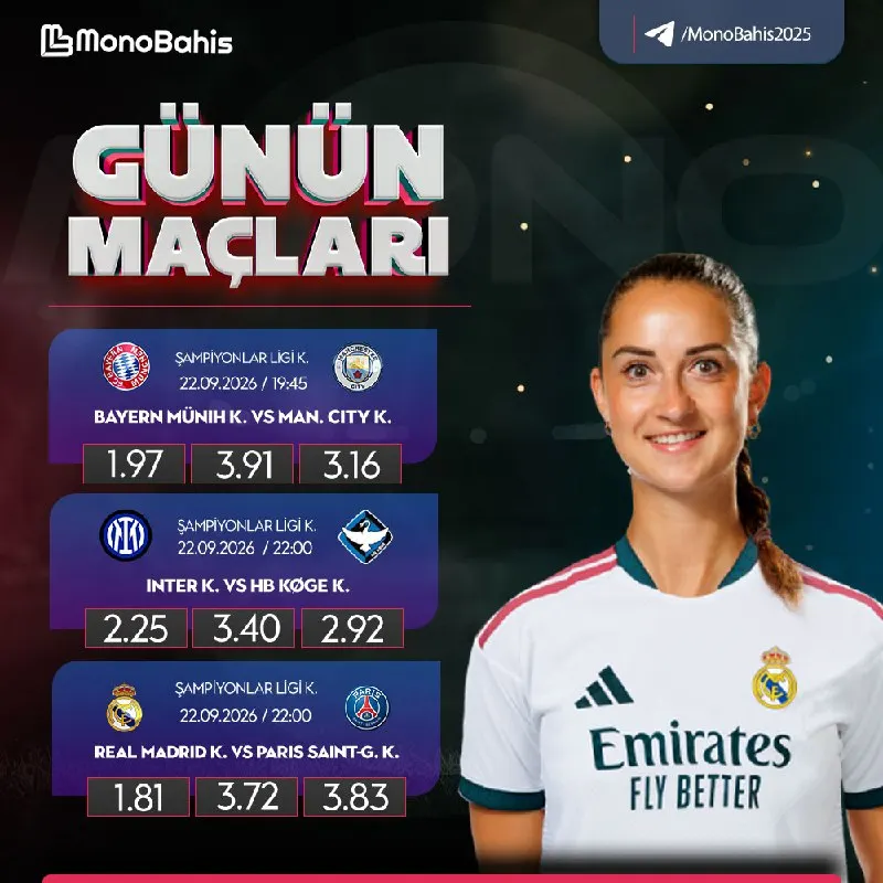 ⚽️ DEV KULÜPLER AVRUPA SAHNESİNDE BULUŞUYOR! 👇 Kadınlar Şampiyonlar Ligi’nin dikkat çeken…
