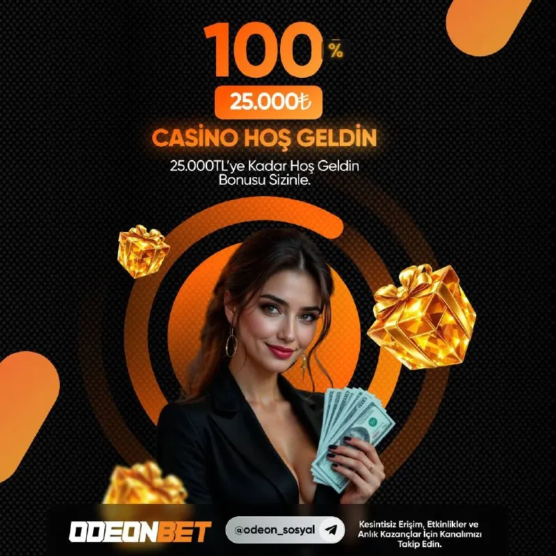 🧡 Odeonbet Ailesine Hoş Geldin! 💰 İlk 2 yatırımına %100’e varan toplam 25.000 TL Hoş…