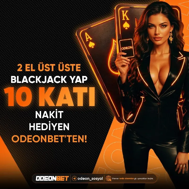 🔥 BLACKJACK'TE NAKİT HEDİYE! 🎁 😉 2 el üst üste Blackjack yap, bahsinin 10 katı nakit…