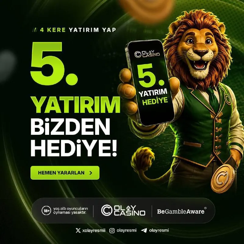 🎉 HER GÜN 4 YATIRIM YAP 5.YATIRIM OLAY'DAN ⭐️ Gün içinde 4 yatırımını tamamla, ⭐️ 5…
