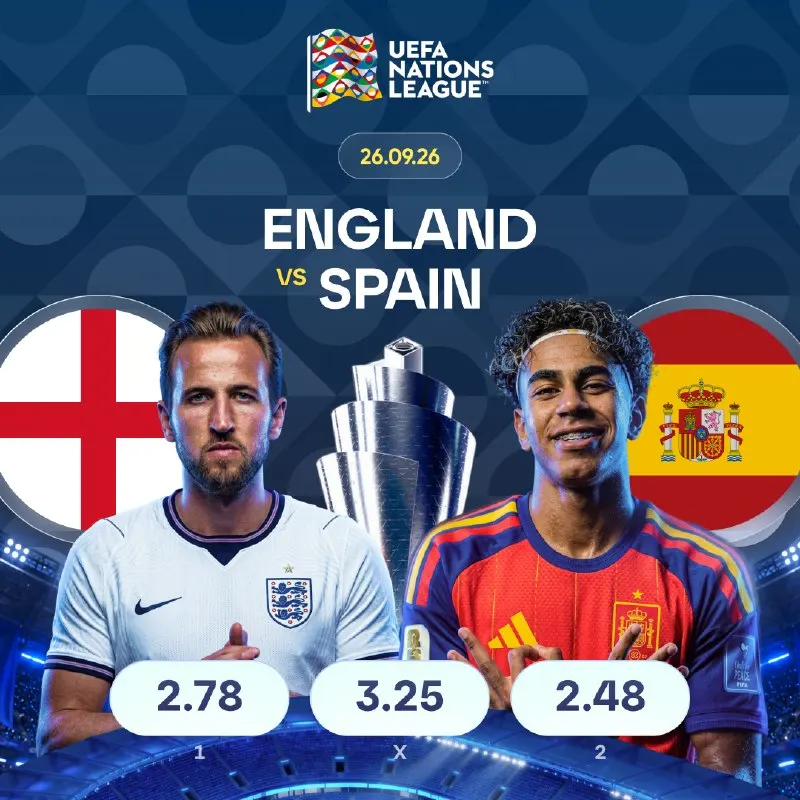 ⚽️ WEMBLEY'DE BÜYÜK DÜELLO! Uluslar Ligi yeni sezona dev bir maçla başlıyor! 📣 🏴…