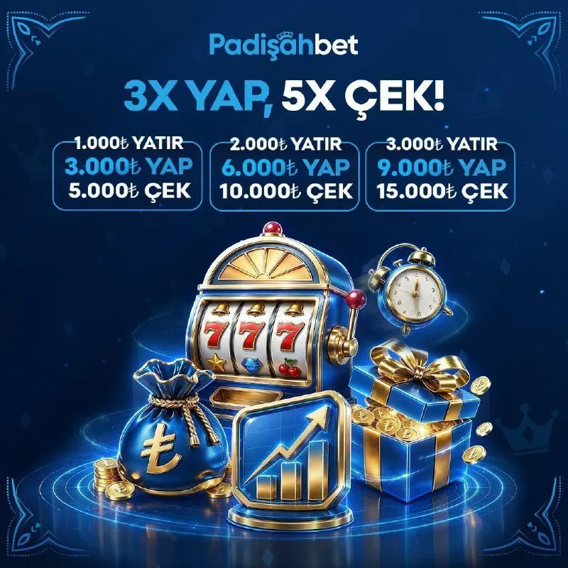 🚨 KATLA-ÇEK ŞİMDİ AKTİF🚨 🎁 Üstelik KAYIP BONUSU avantajı da seni bekliyor! 🎰 Sadece SLOT…
